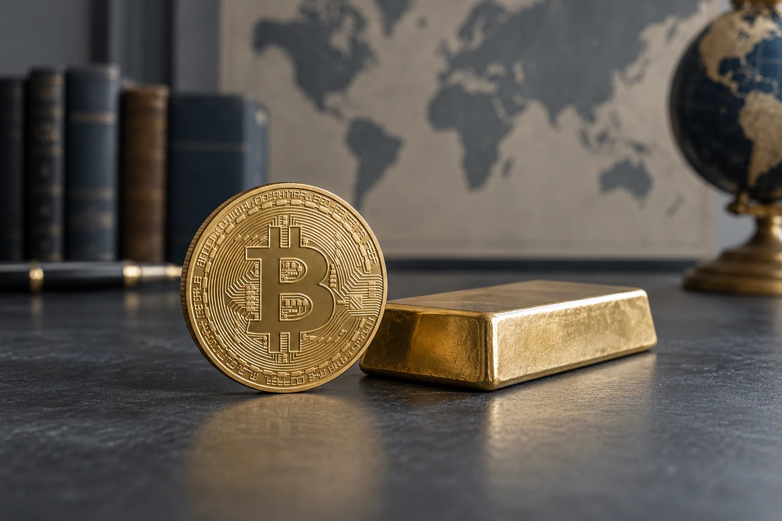 Bitcoin, Gold und geopolitische Risiken